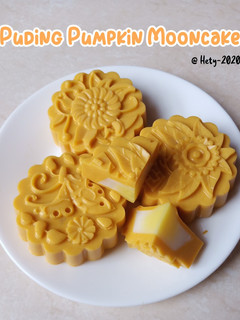Foto resep Puding Pumpkin Mooncake 🥮
