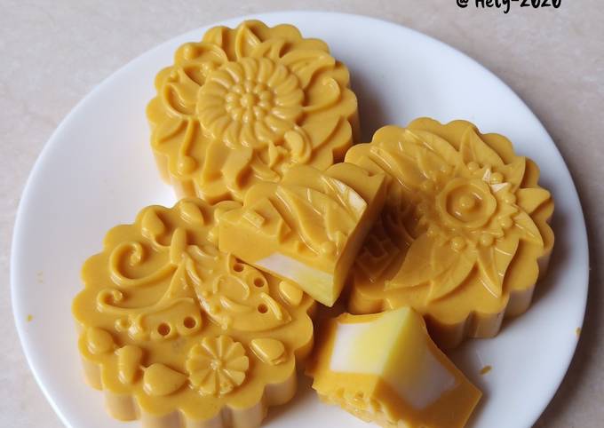 Puding Pumpkin Mooncake 🥮