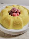 Flan de naranja y mango