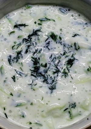 Görög uborkasaláta recept fotója