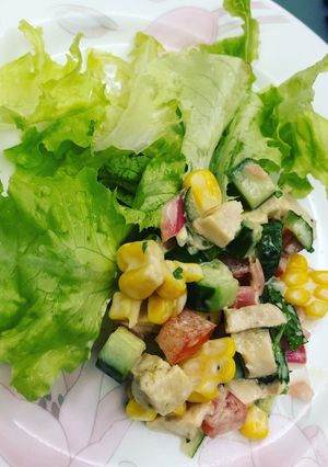 Foto resep Mayonise chiken salad