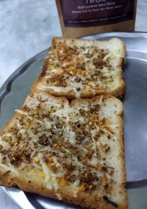 A picture of Garlic bread.