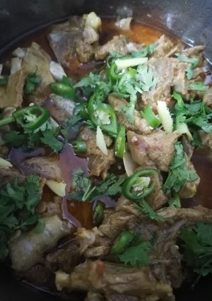 A picture of Mutton karahi (Eid Special).