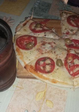 Una foto de Masa para pizza