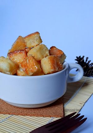 Foto resep Caramel Bread Popcorn