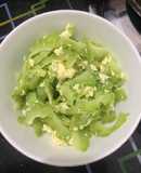 Mướp đắng xào trứng!