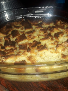 A picture of Bread pudding.