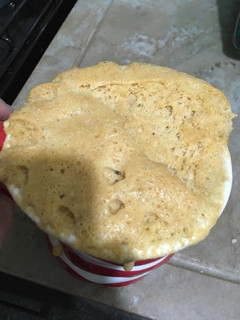 Una foto de Torta en taza saludable