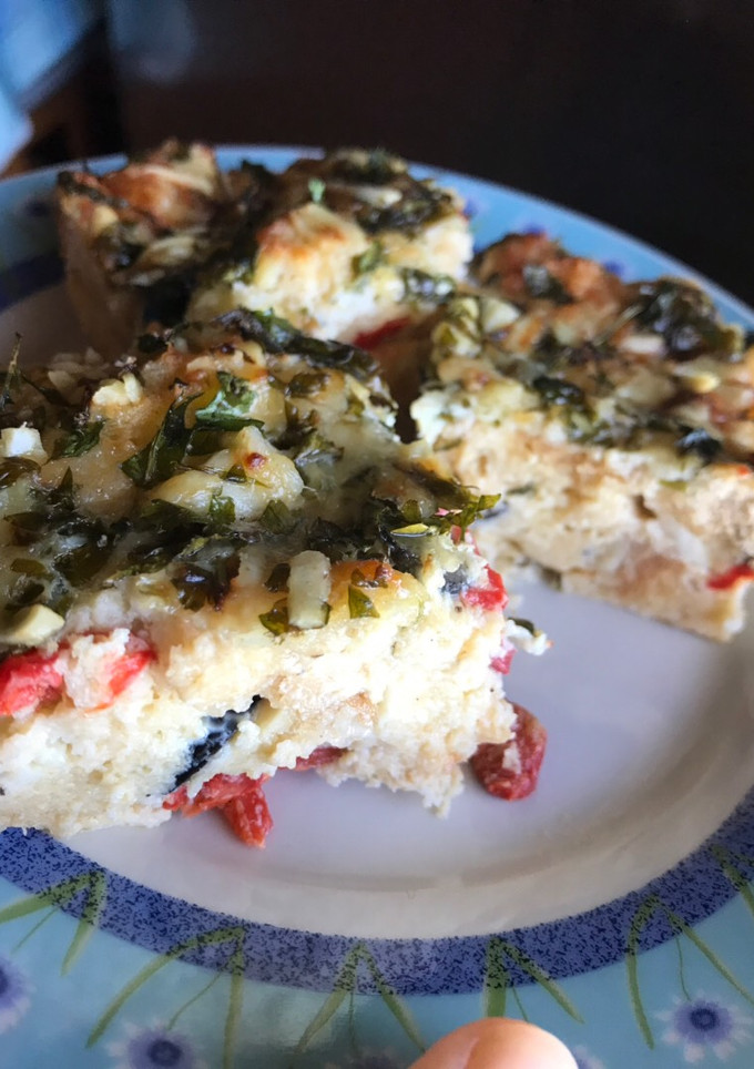 Una foto de Pastel de pan duro