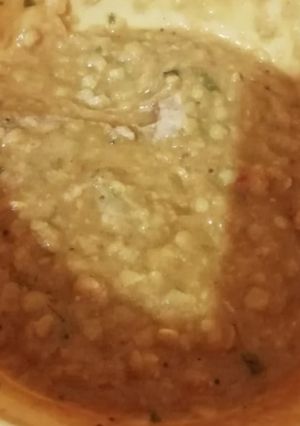 A picture of Dal tadka.