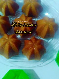 Foto resep Bolu sakura(bolu karamel)