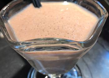 Without Fail Make Recipe Banana  Strawberry  Oat Milk Smoothie Restaurant Style