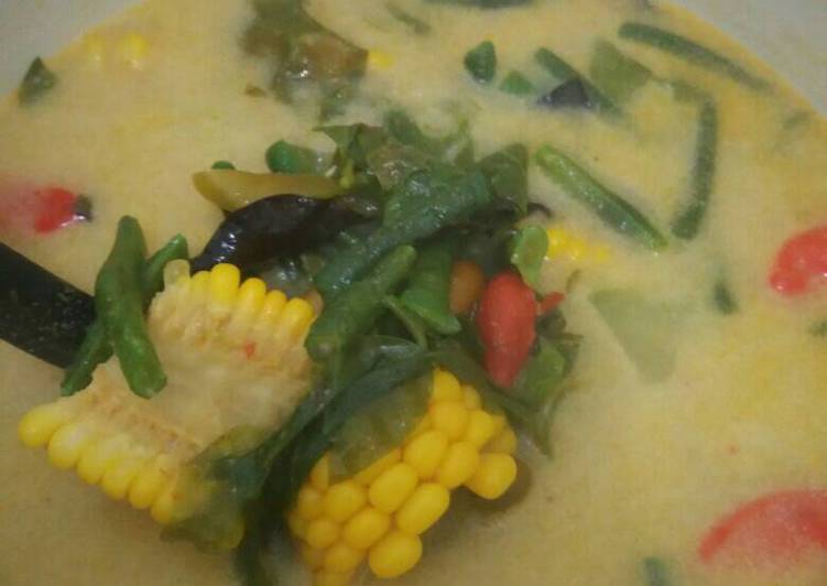Sayur lodeh sehat hemat