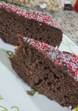 عکسی از دستور کیک عصرانه شکلاتی کره ای😋