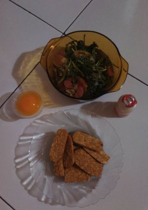 Foto resep Cah kangkung sosis saus tiram