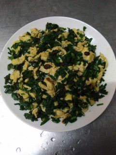 豆薣韭菜炒蛋 的食譜成品照片