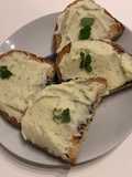 Crostini con baccalà mantecato alla Fiorentina