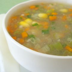 A picture of Veggie Chicken Soup.