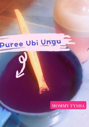 Foto resep Puree Ubi Ungu MPASI 6+