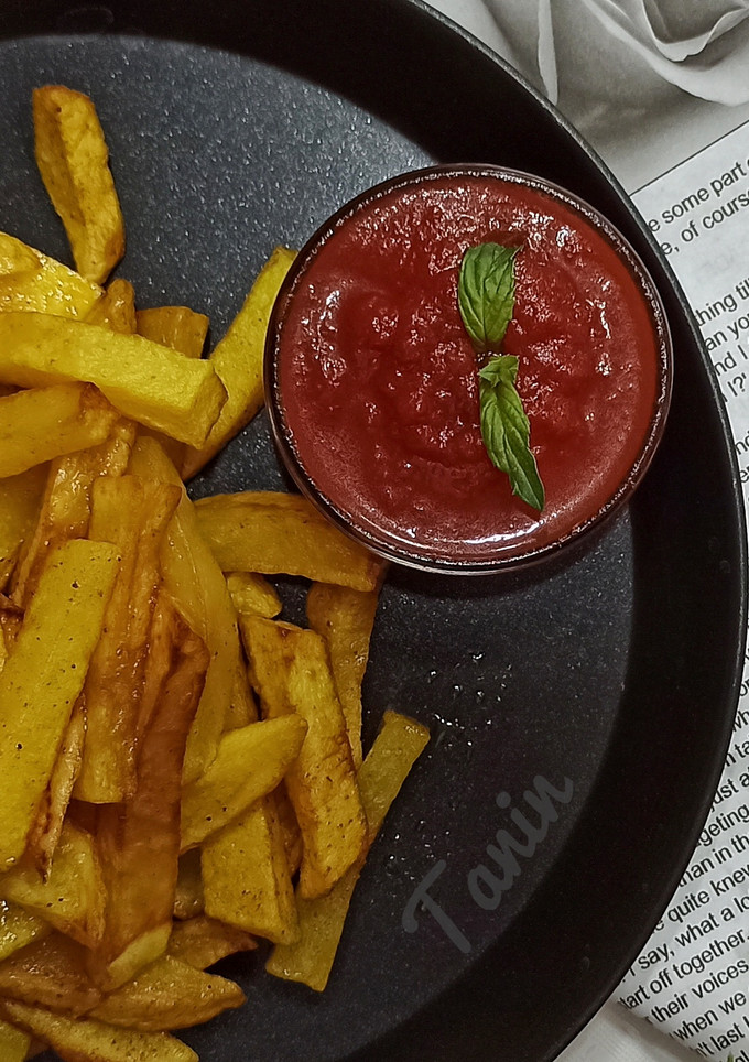 عکسی از دستور سس گوجه فرنگی خانگی