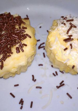 Foto resep Bolu kukus keju enak,simple,irit bahan dan anti gagal