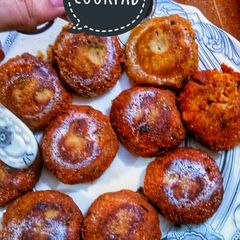 A picture of Shami kabab.