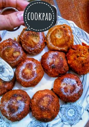 A picture of Shami kabab.