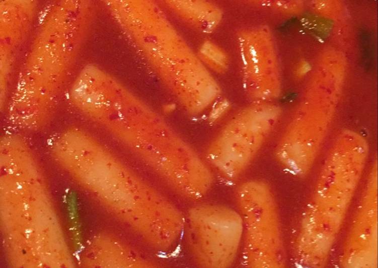 Ttoppoki (rice cake korea)