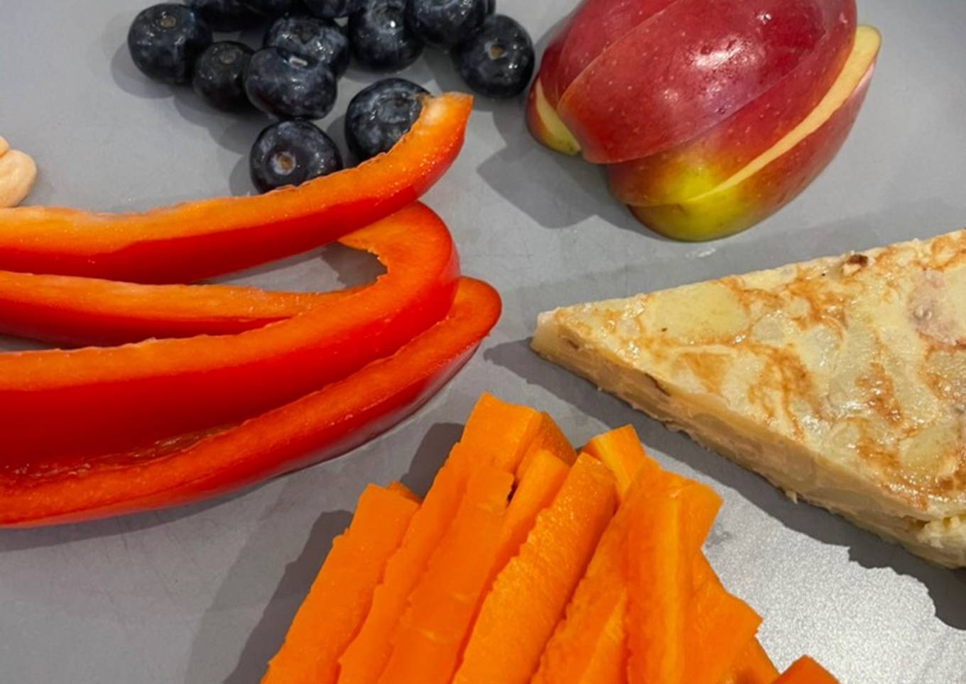 Rainbow Pick & Mix Lunch Plate