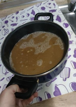 Una foto de Caldo casero