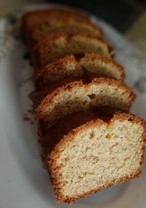 Una foto de Budín de Banana