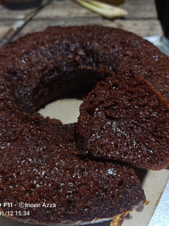 Foto resep Kue sarang semut (karamel cake)