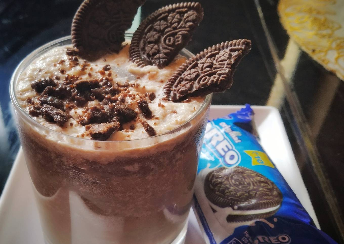 Oreo coffee shake