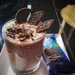 A picture of Oreo coffee shake.