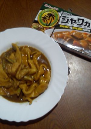 【好侍咖哩】咖哩雞蛋麵 的食譜成品照片