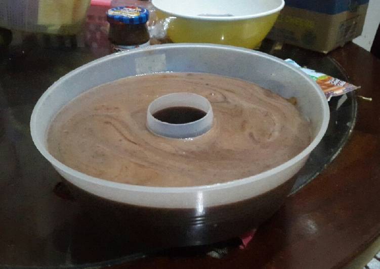 Puding coklat 3 bahan (kesukaan anak ku)