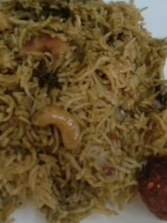 புதினா புலாவ் (Puthina pulao recipe in tamil) செய்முறை முக்கிய புகைப்படம்