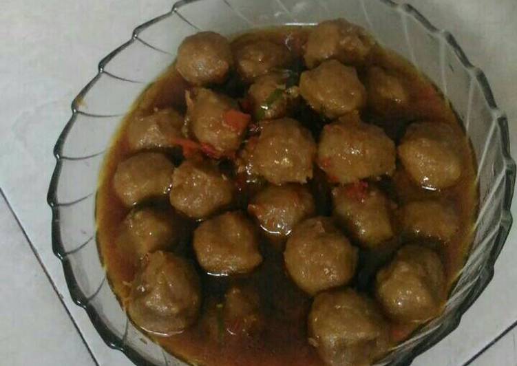 Resep Bakso Mercon Simple Dijamin Enak Oleh Khusna Jannah Cookpad