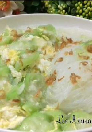 Foto resep Sop Oyong Telur dan Soun