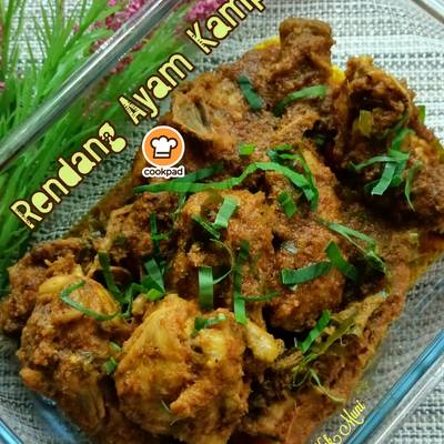 rendang ayam resepi