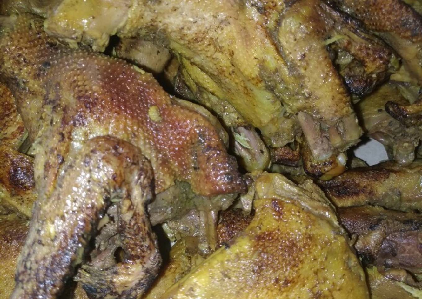 Bebek ungkep bumbu kuning