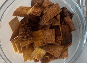 Une photo de Chips au air fryer