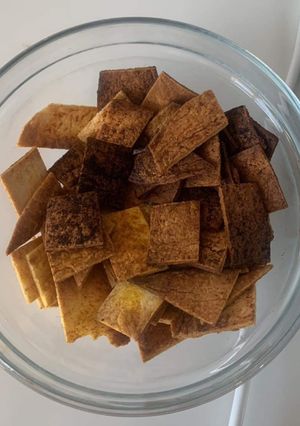 Une photo de Chips au air fryer