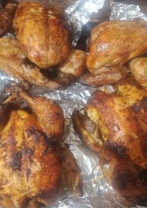 صورة لوصفة دجاج مشوي في البيت