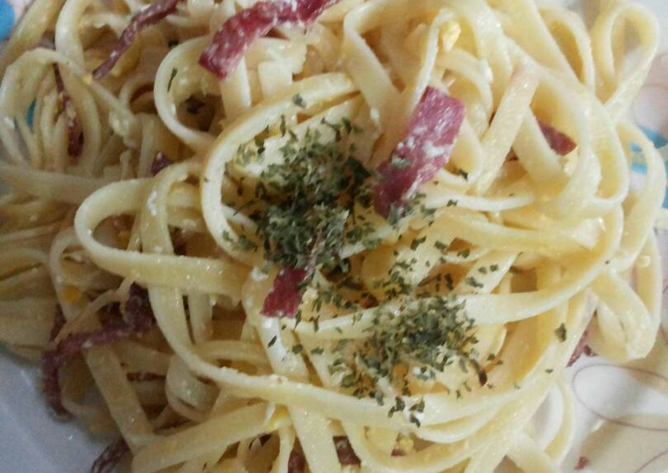 spaghetti carbonara easy