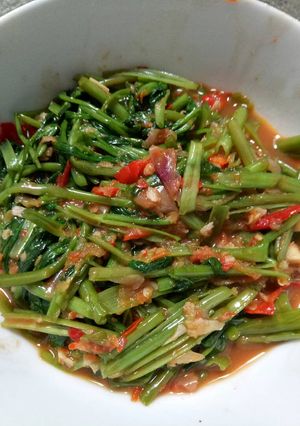 Foto resep Kangkung ulek pedes