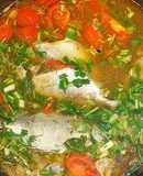 Cá dìa vàng (cá kình) nấu canh chua