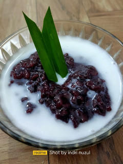 Foto resep Bubur ketan hitam (kuah santan)