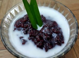 Foto resep Bubur ketan hitam (kuah santan)