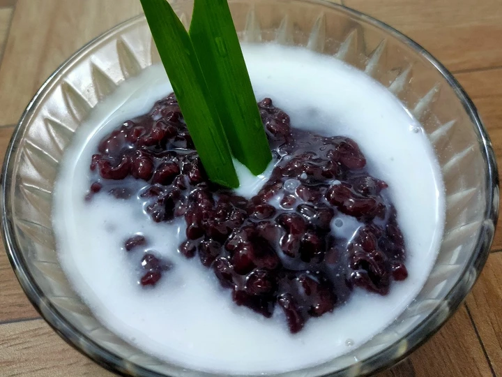 Cara Mudah Membikin Resep Bubur ketan hitam (kuah santan) yang Lezat Sekali Anti Ribet, Bisa Manjain Lidah